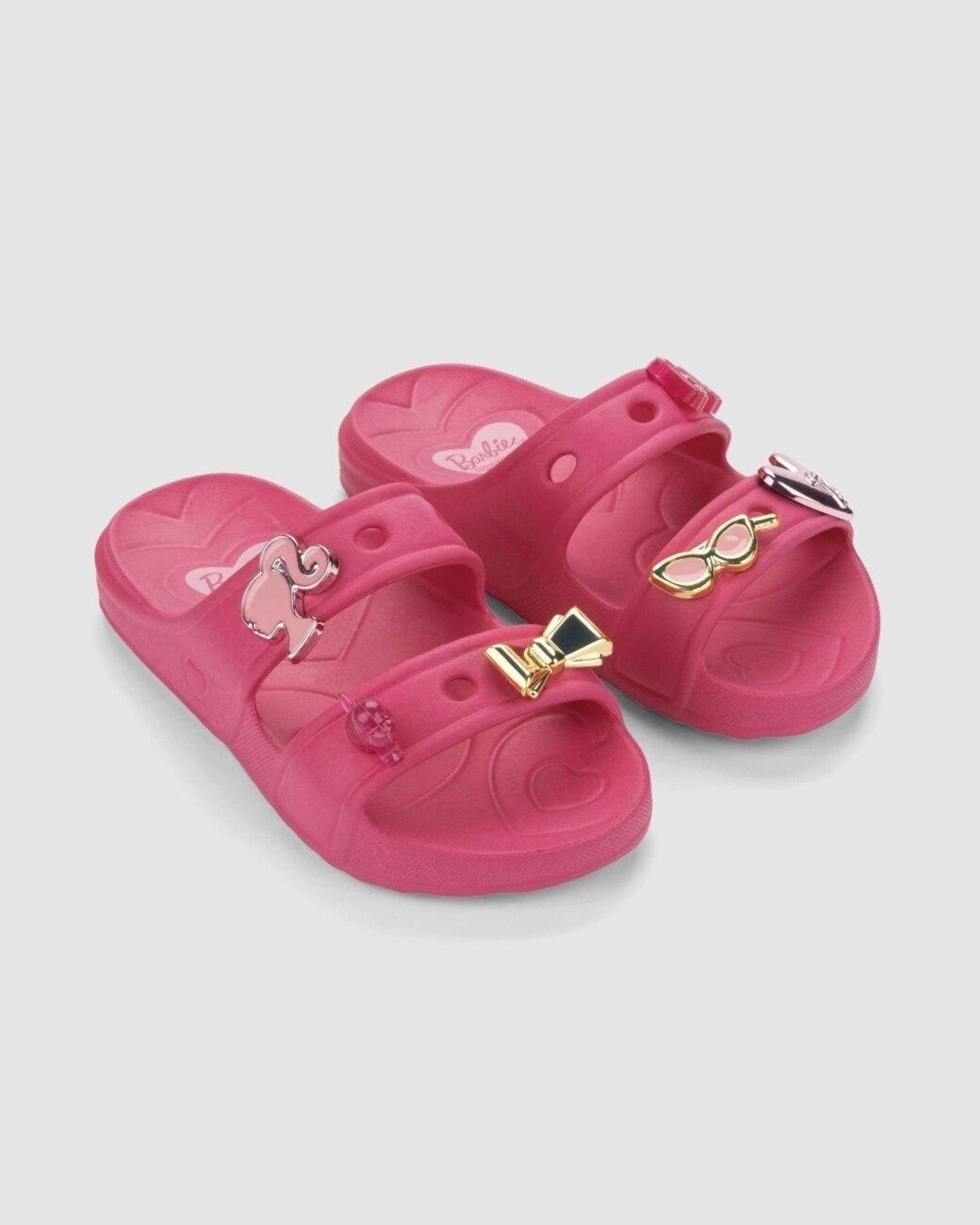 Infantil - Chinelo Slide Grendene Barbie Switch Rosa