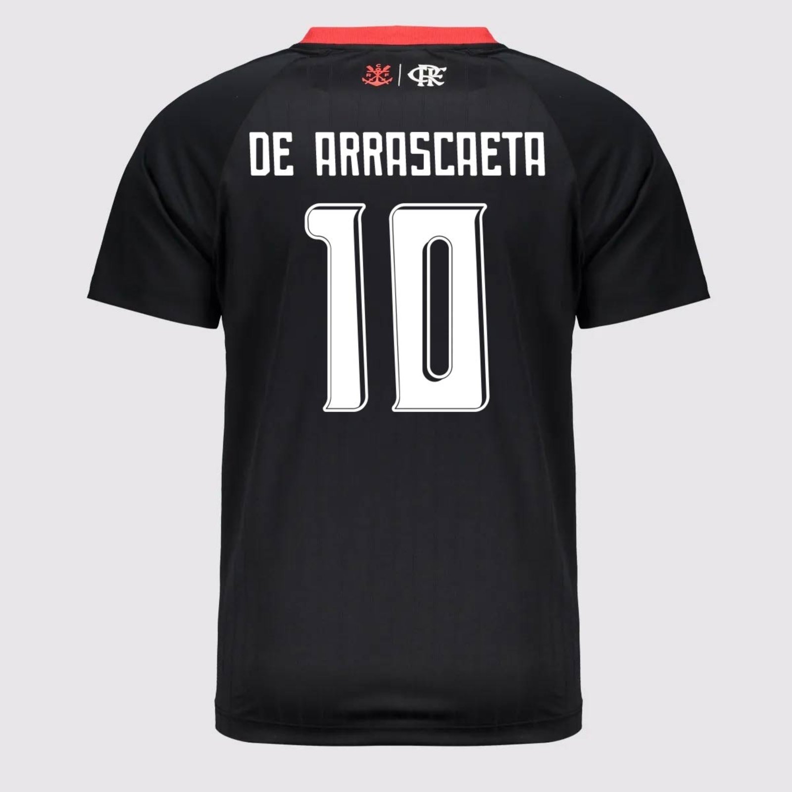 Camisa Flamengo Disparar 10 De Arrascaeta Preta