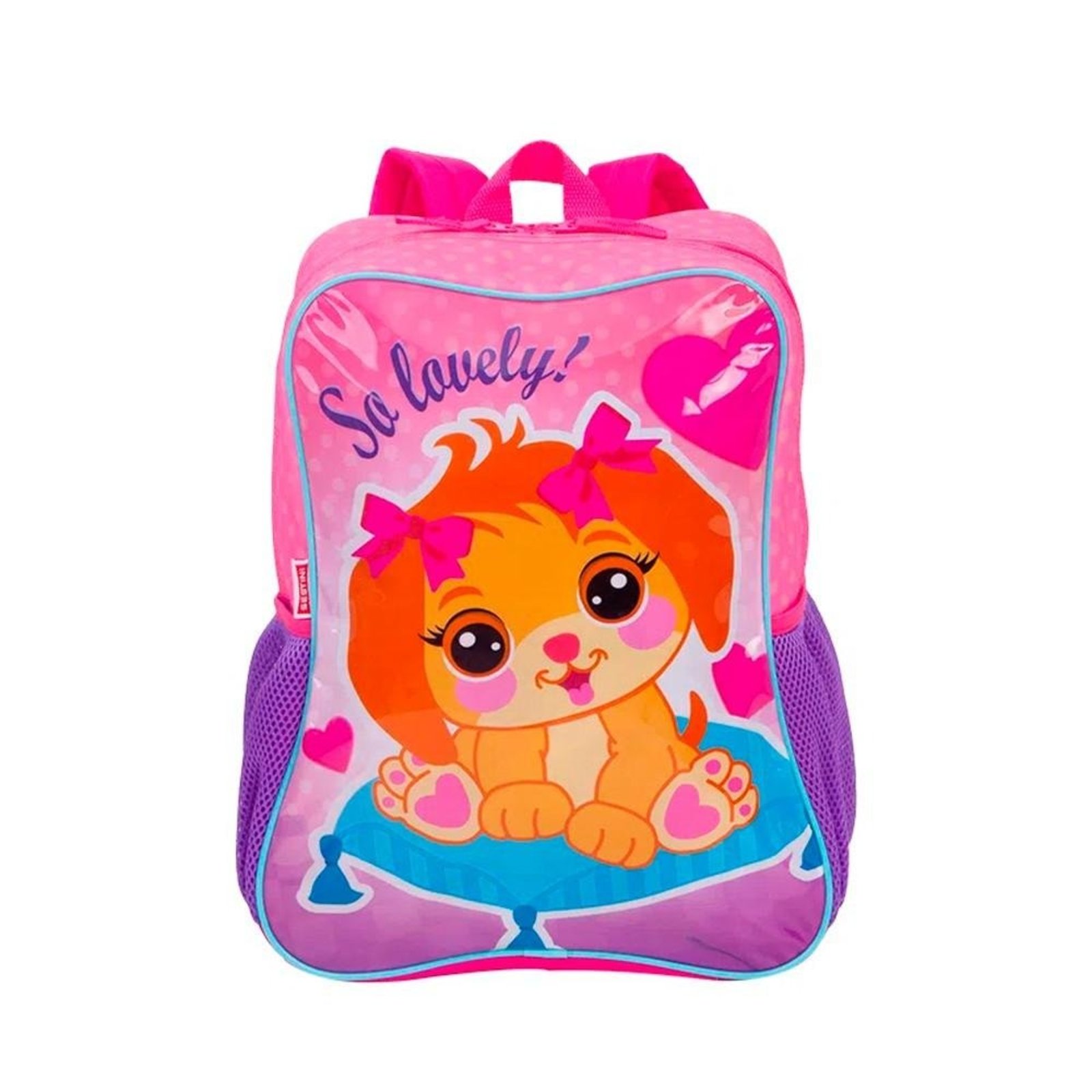 Infantil - Mochila Escolar Sestini Lulu 15 Litros Rosa