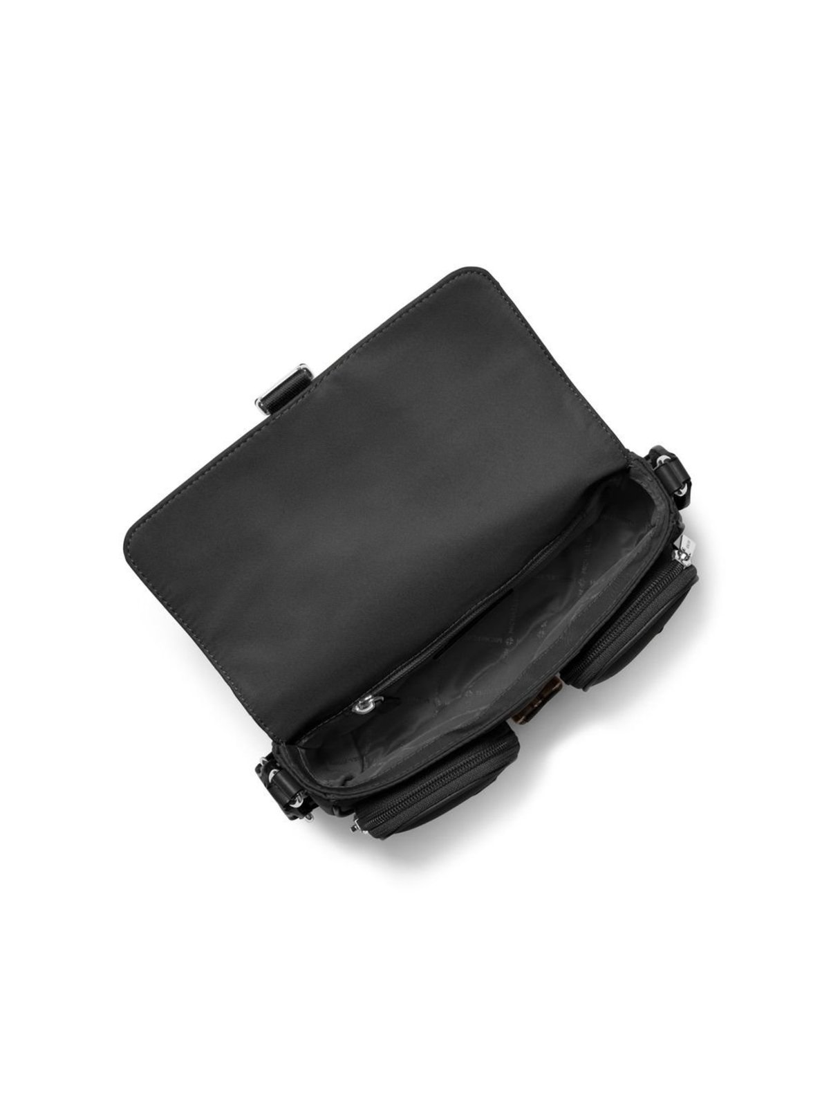 Vista 3 Bolsa Transversal Khai Pequena De Náilon 35T5s5fm6c001 preto preto