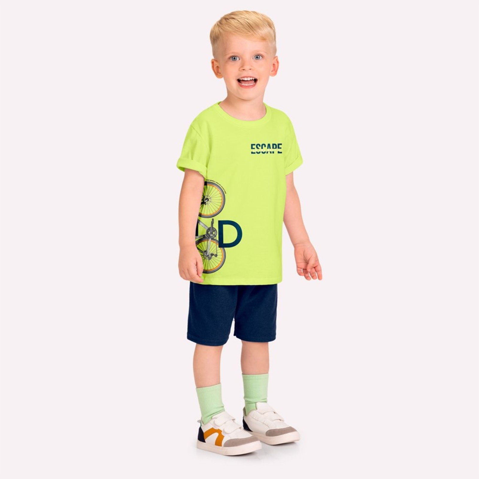 Infantil - Conjunto Menino Bicicleta Kyly