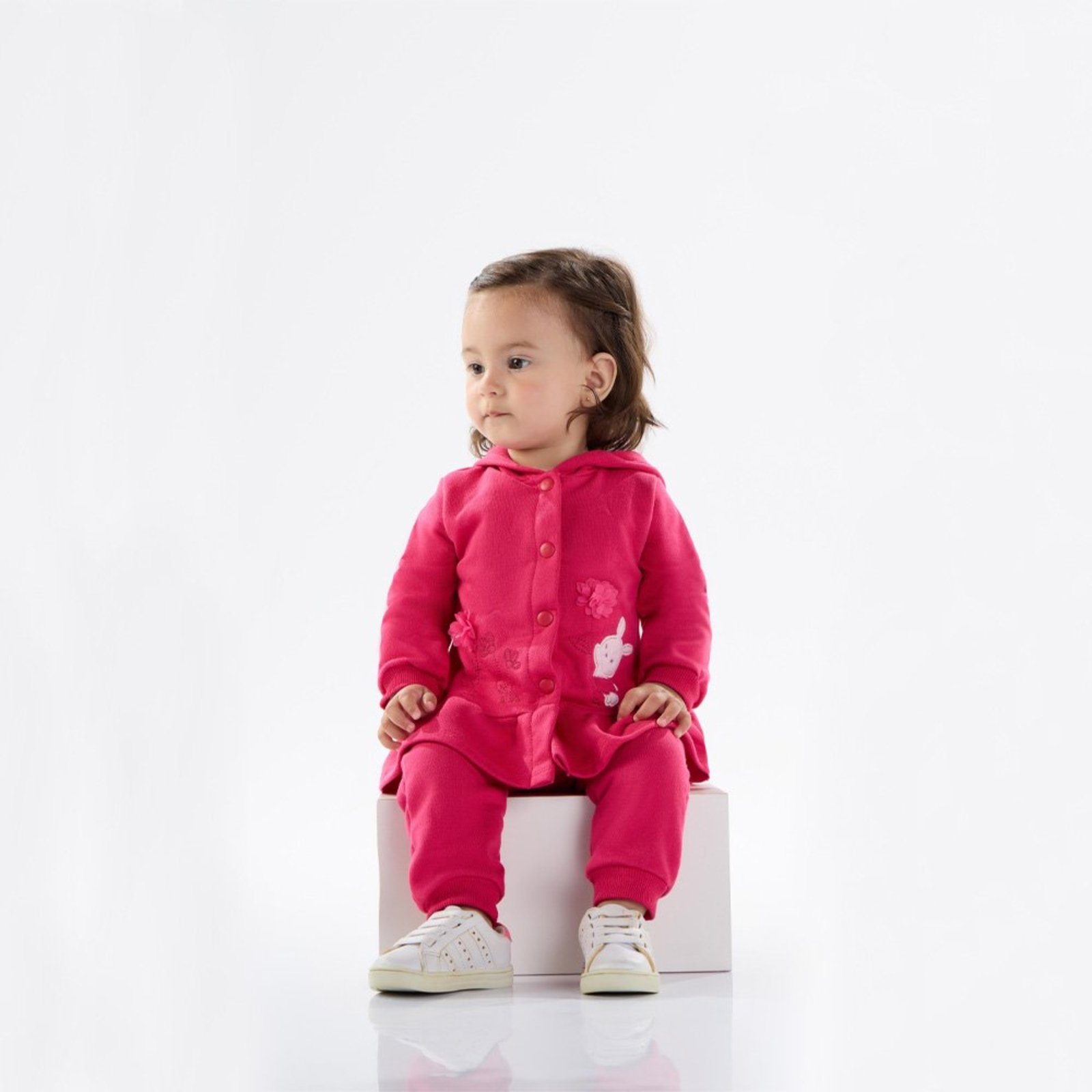 Infantil - Conjunto Menina - Framboesa - 50126-593 Pink