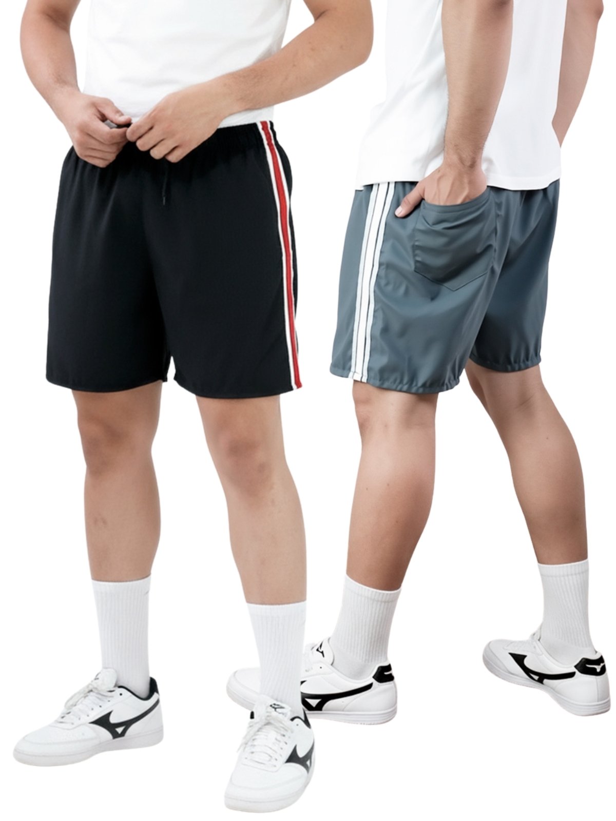 2 Short Masculino Frent`s Popular Bermuda Curta Básica Esporte Casual Praia