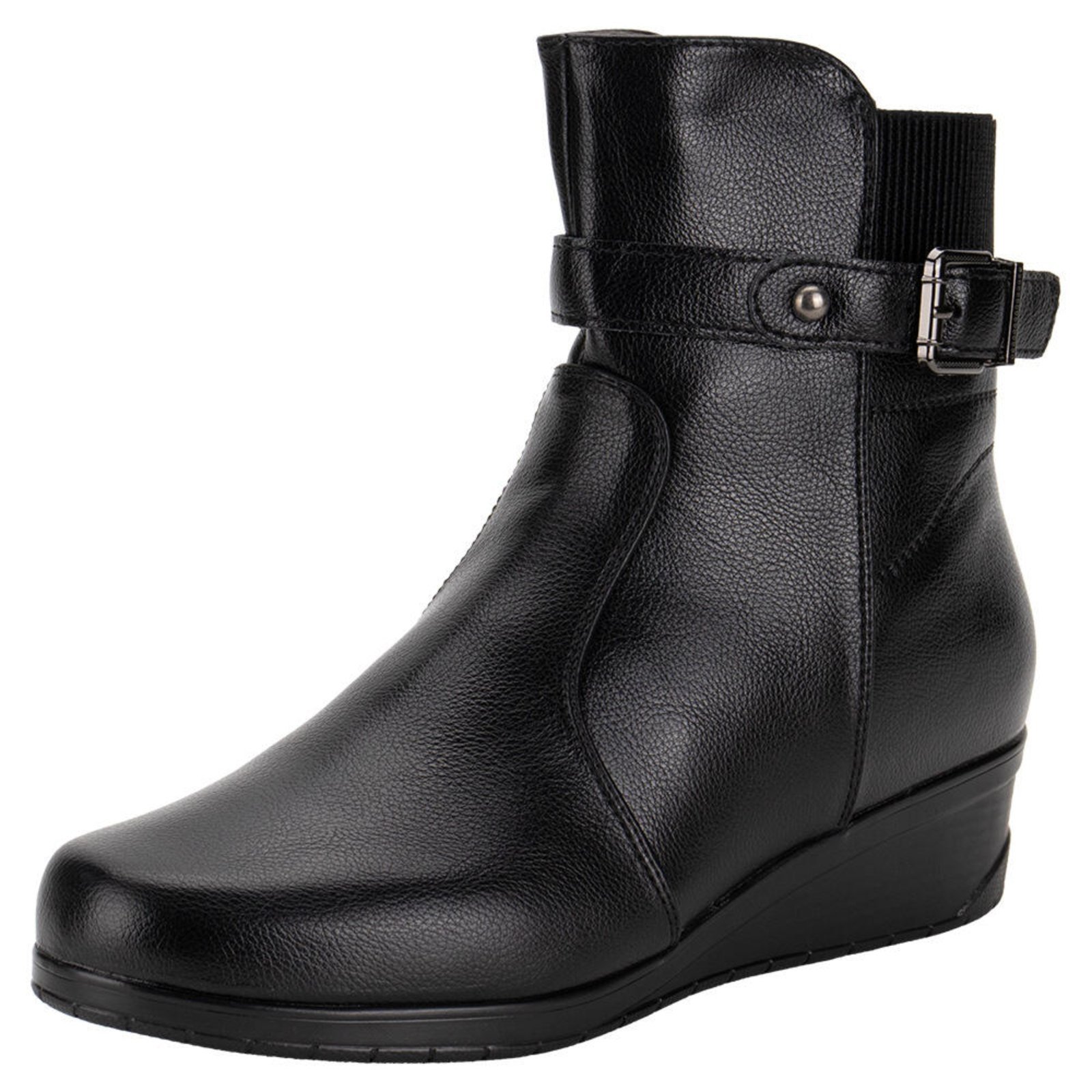 Bota Feminina Cano Baixo Mooncity 71109 0741109 Preto