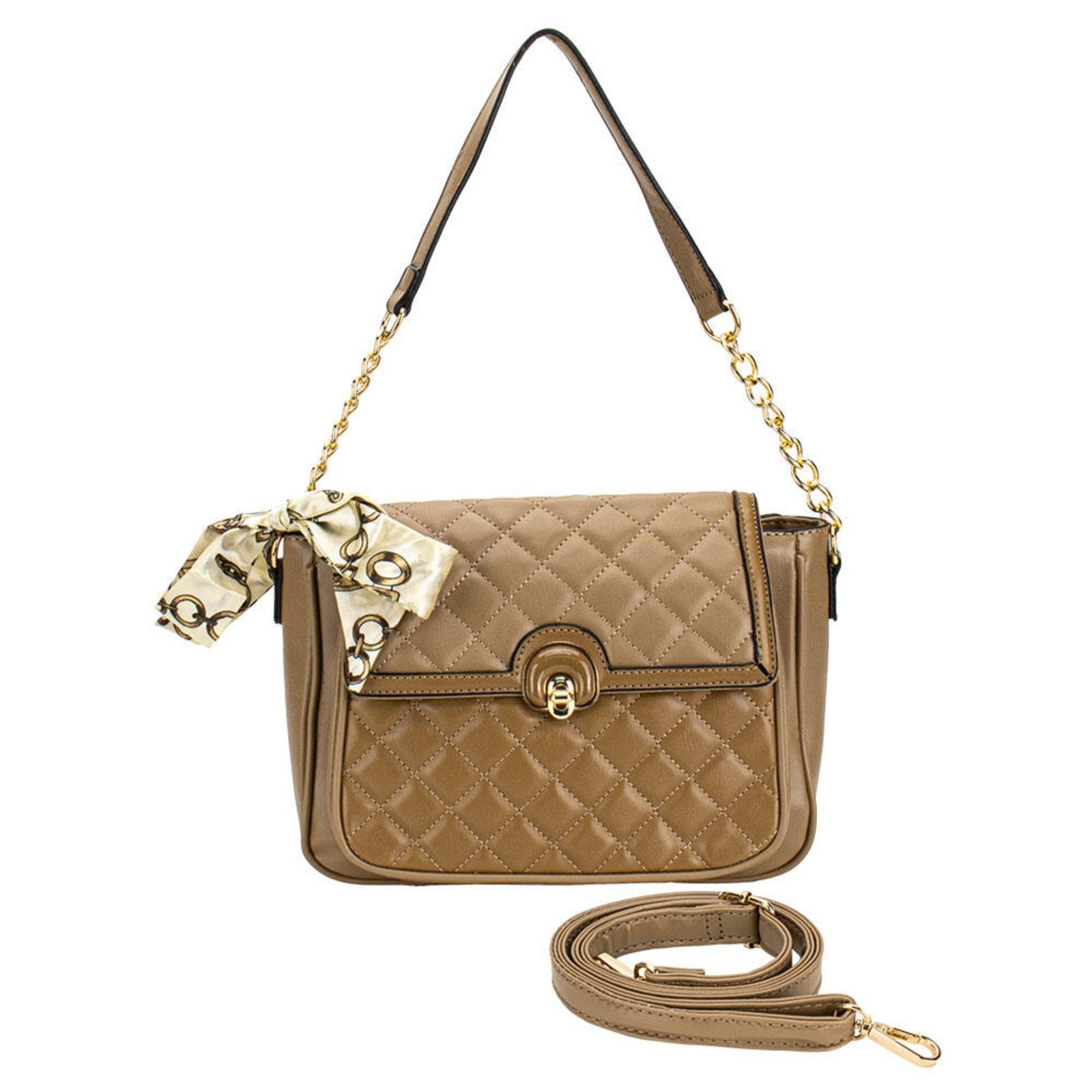 Bolsa Feminina Fuseco Wbft88228 7938228 Bege