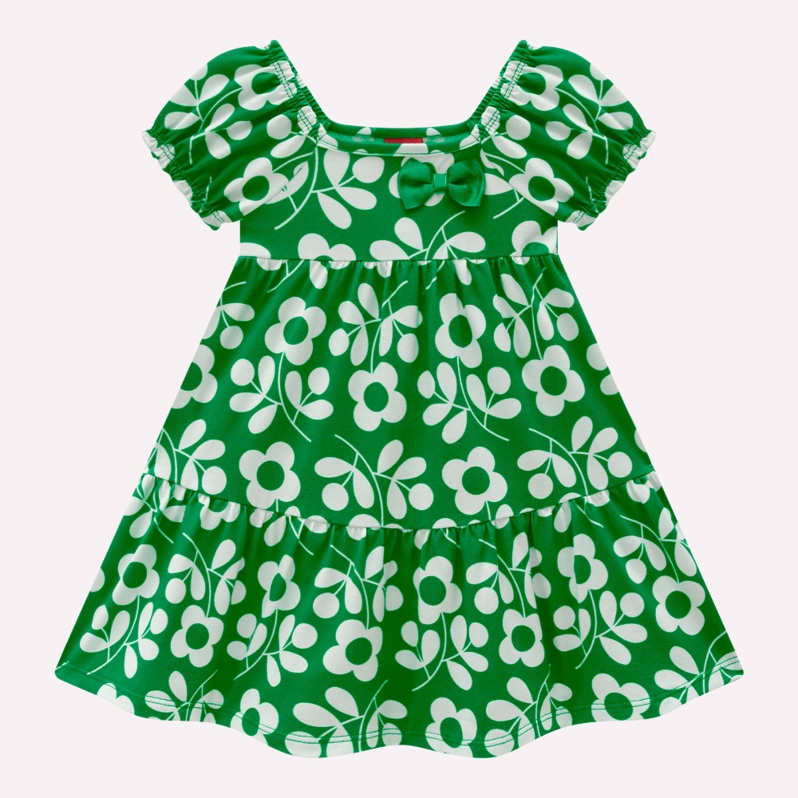 Infantil – Vestido Menina Flores Kyly