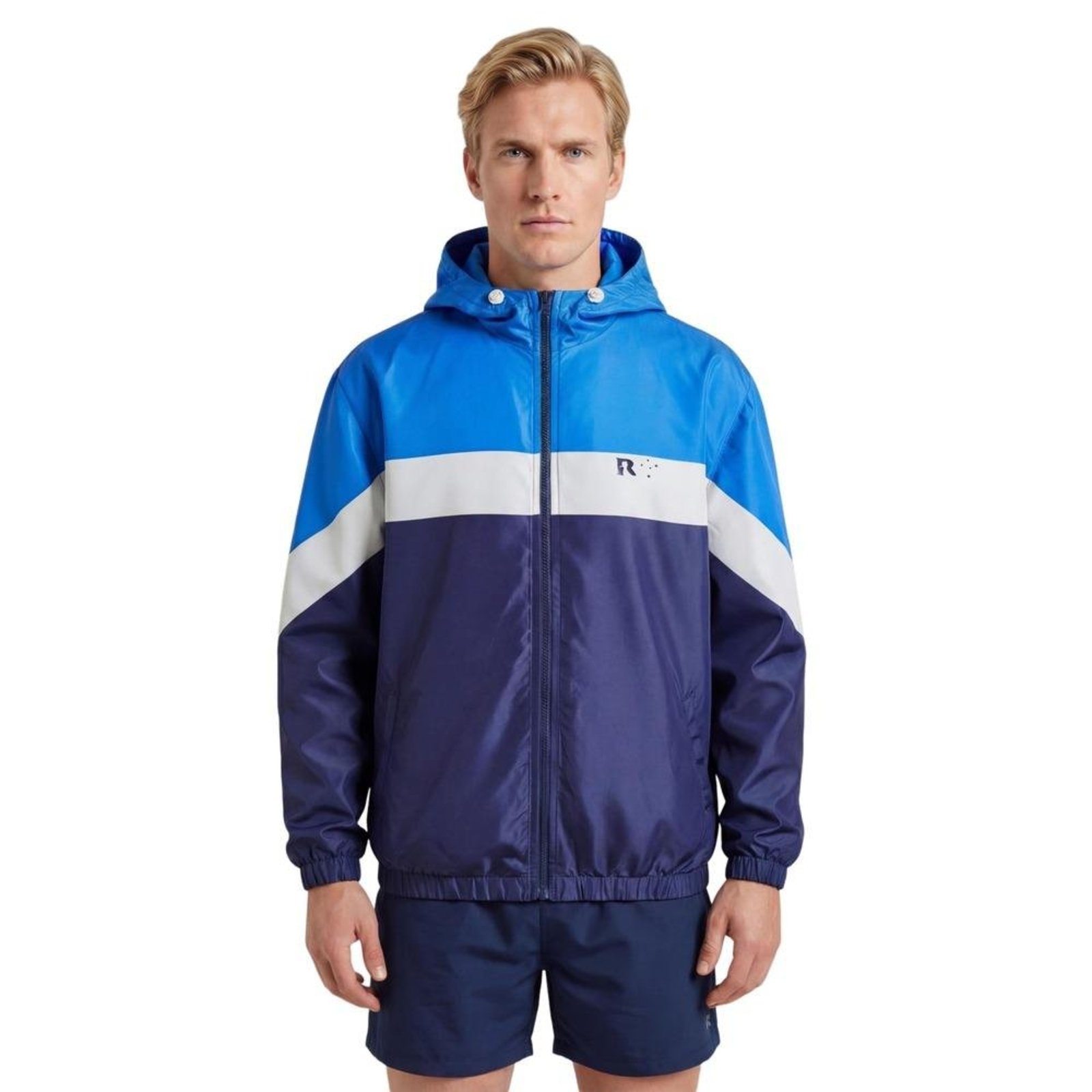 Jaqueta Windbreaker Torcida Azul