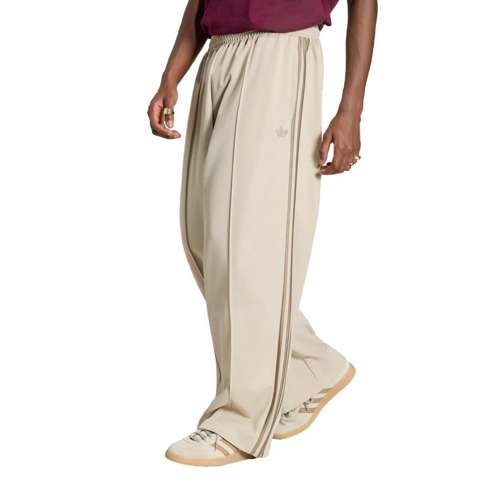 CALÇA ESPORTIVA OVERSIZED adidas Originals Bege