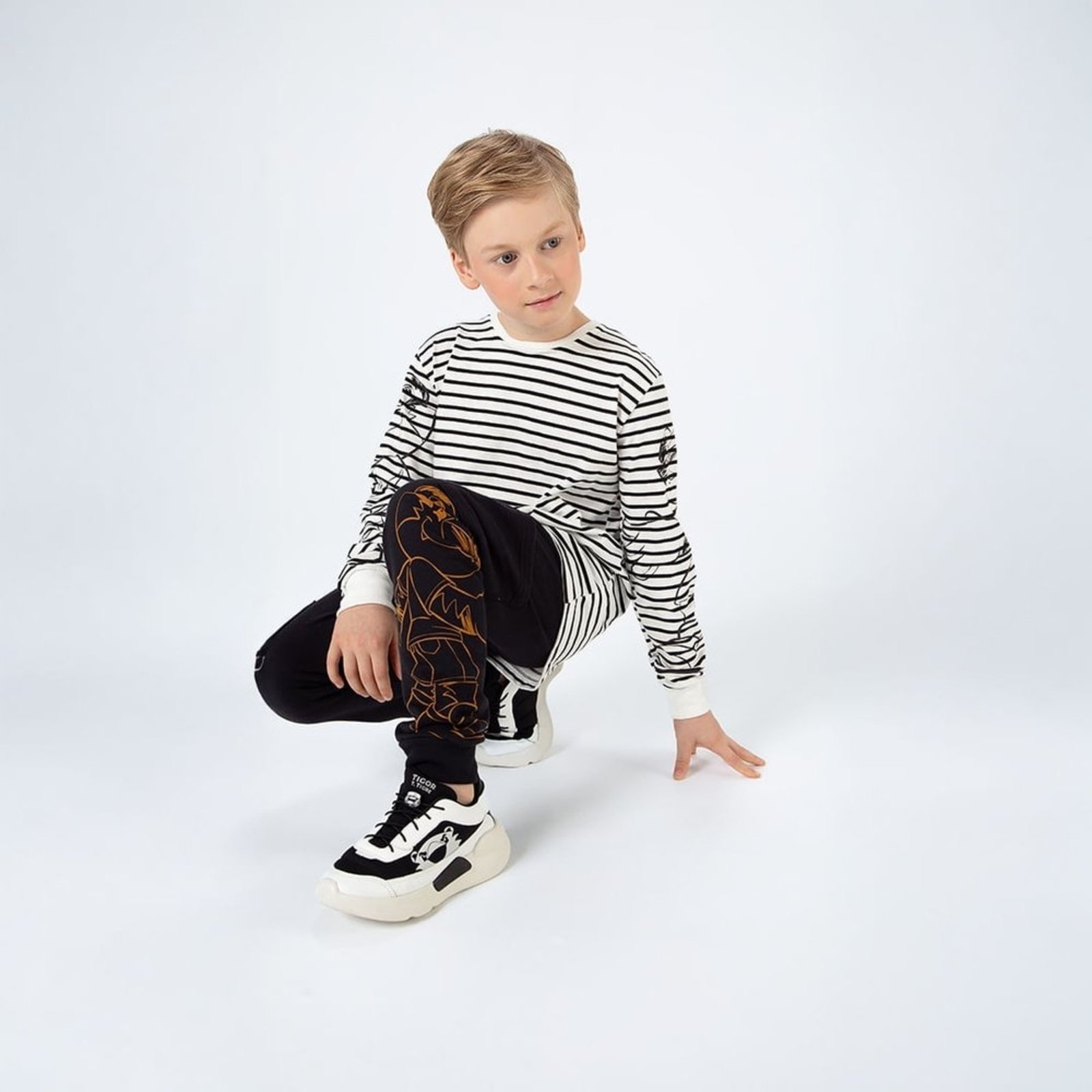Infantil - Calça Moletom Menino Tigor T. Tigre
