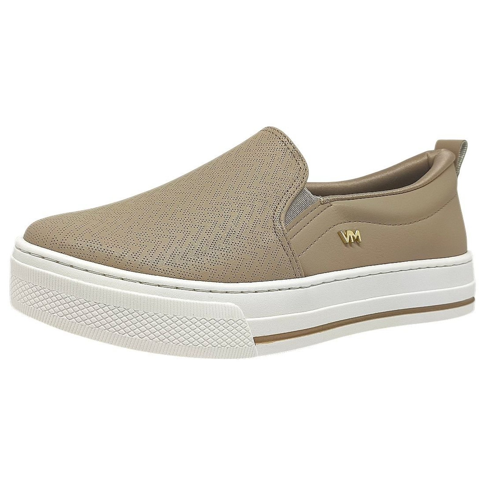 Tênis Casual Feminino Dia Dia Slip On Confortavel Via Marte
