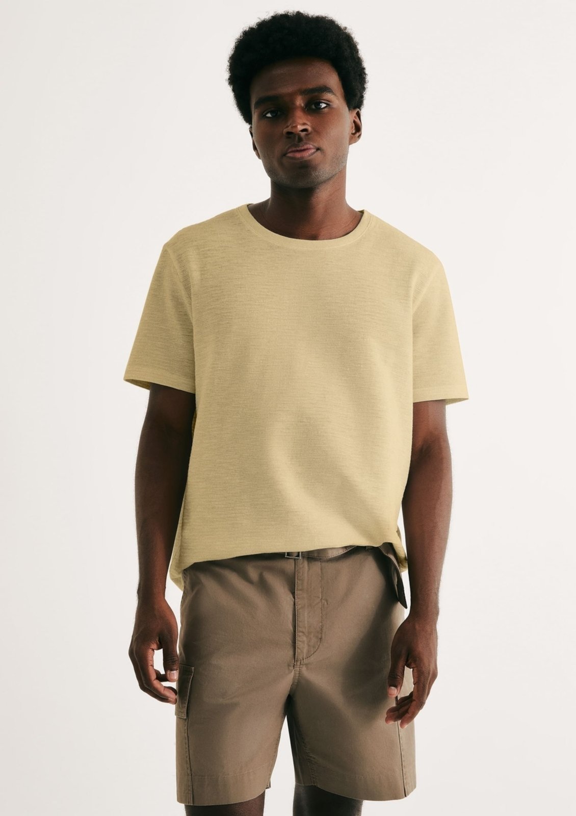 Camiseta Masculina Texturizada Regular Hering