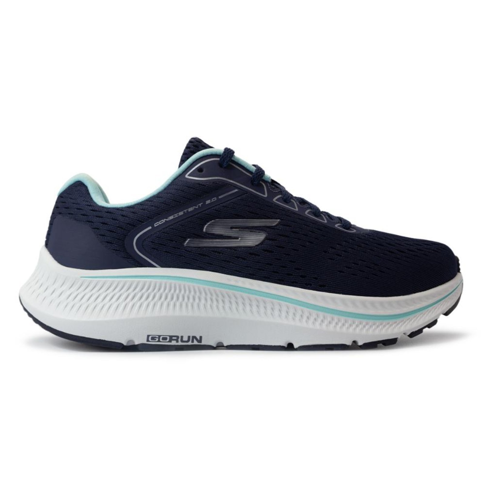 Tênis Skechers Feminino Go Run Consistent 2.0 Corrida Azul Marinho