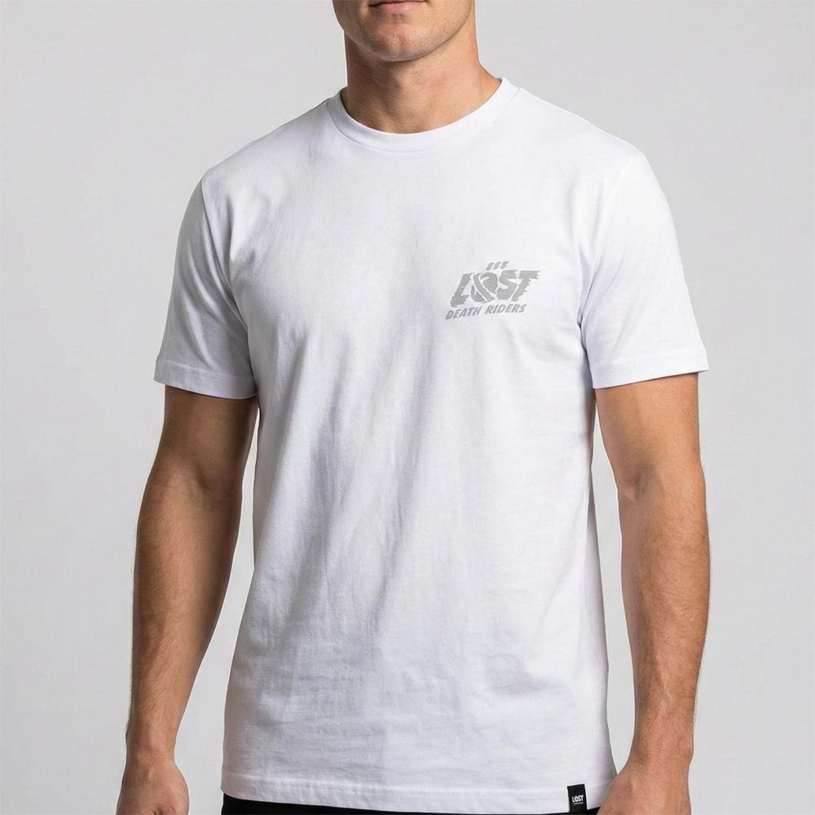 Camiseta Lost Death Riders Club SM26 Masculina Branco