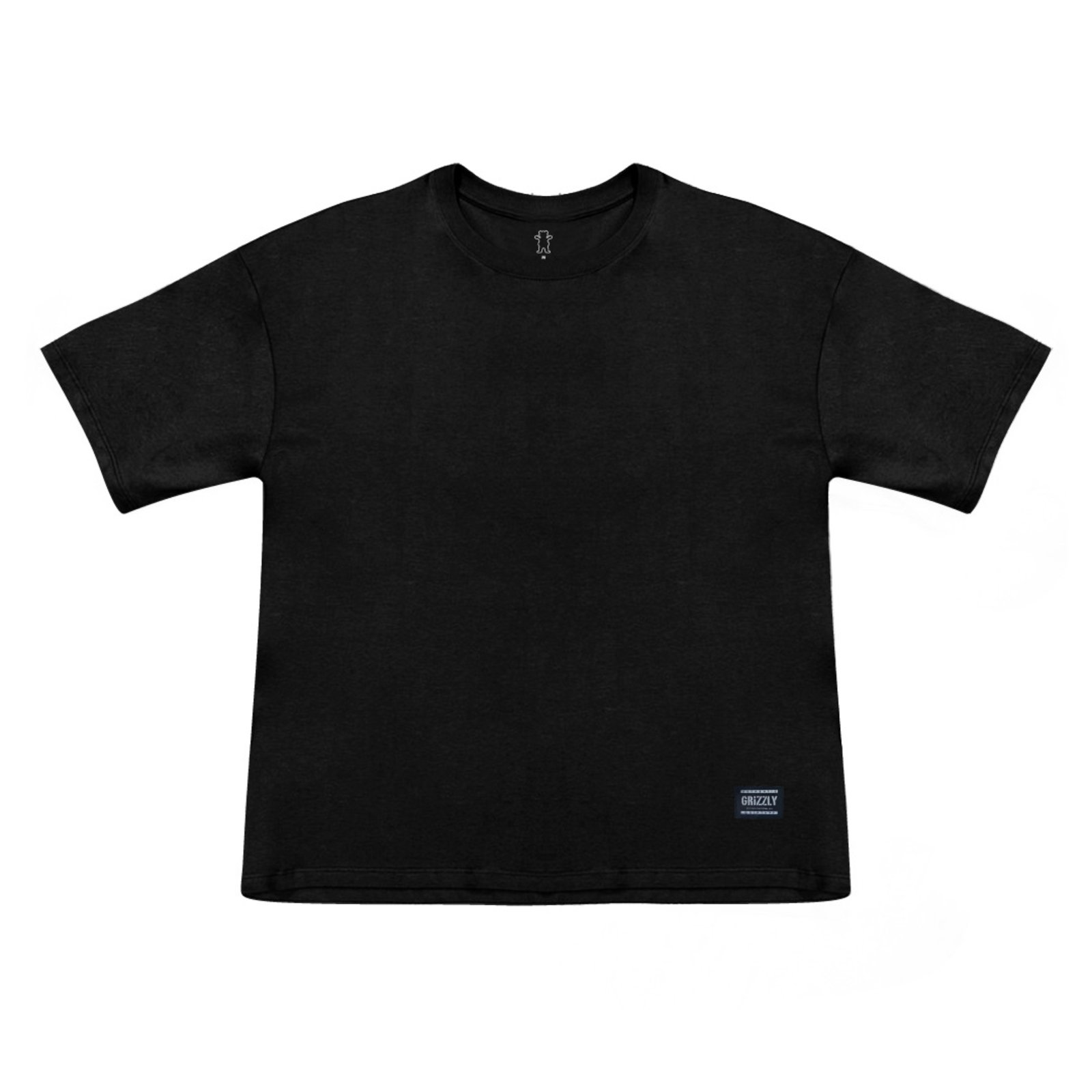 Vista 2 Camiseta Grizzly Blank Oversized - BLACK preto black Grizzly preto black