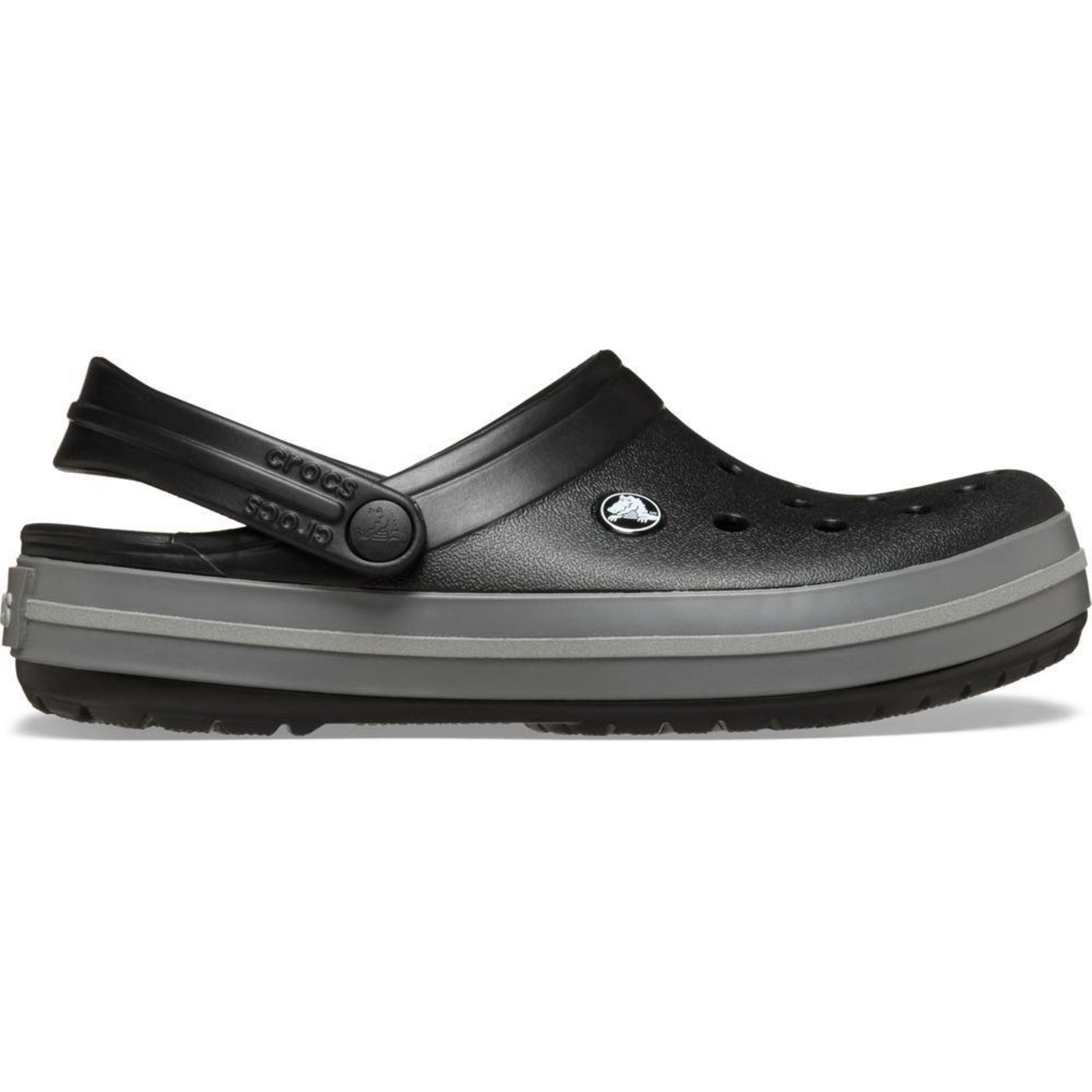 Sandália Crocs Crocband Reflective Clog Black Preto