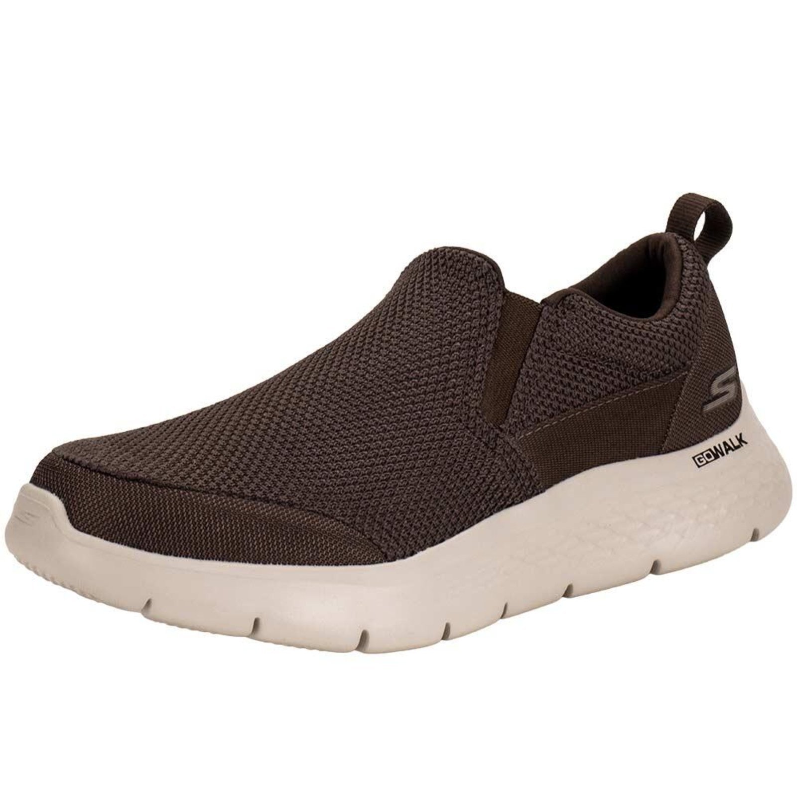 Tênis Masculino Go Walk Flex Skechers 894343Br 5674343 Marrom