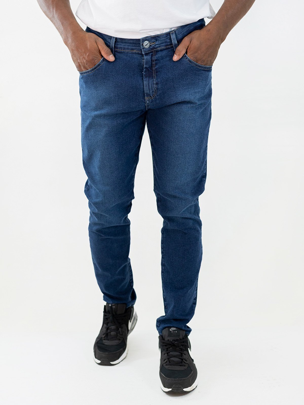 Calça Masculina Skinny Jeans Tradicional Amaciado Anticorpus