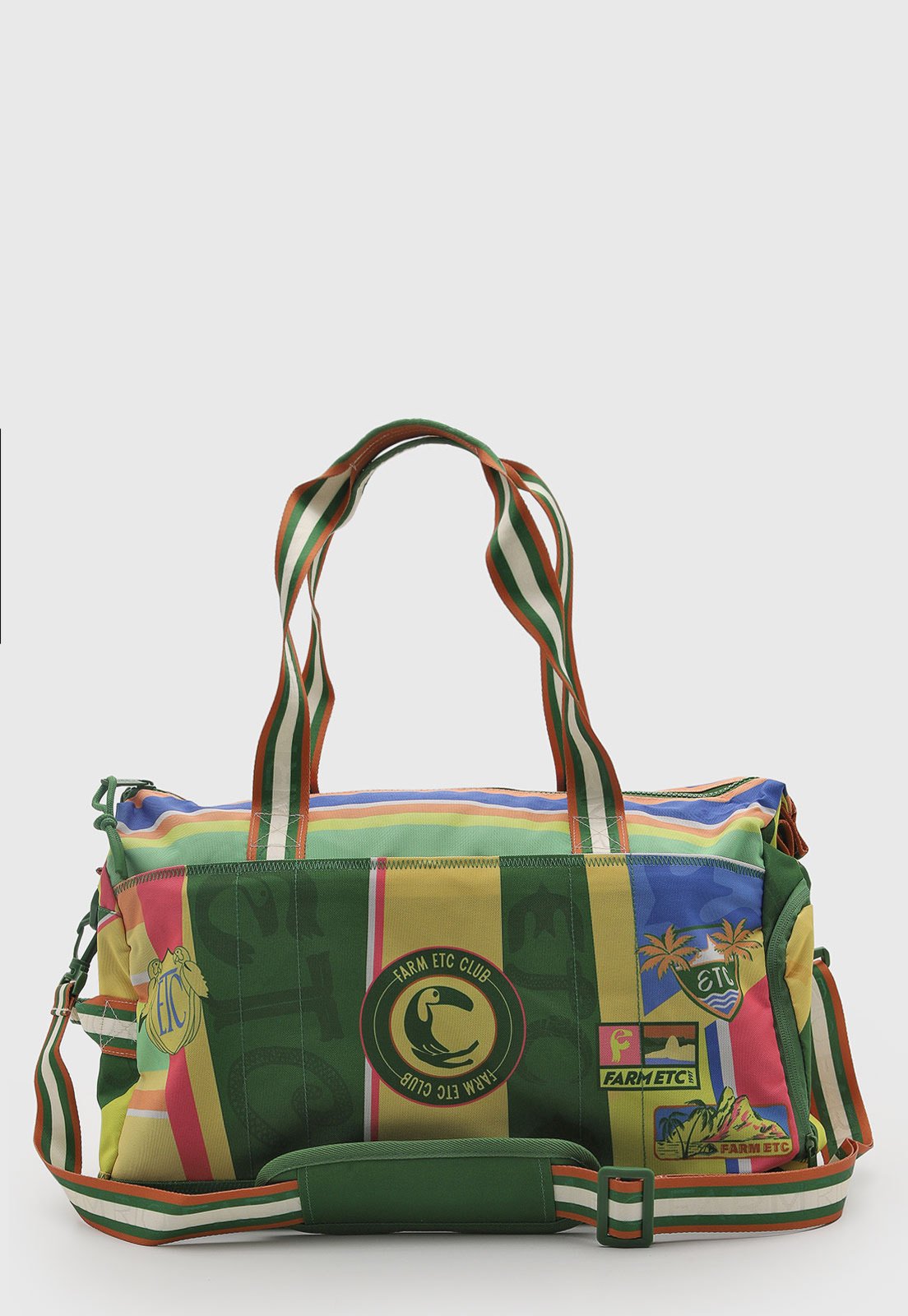 Bolsa FARM Viva ETC Estampada Verde
