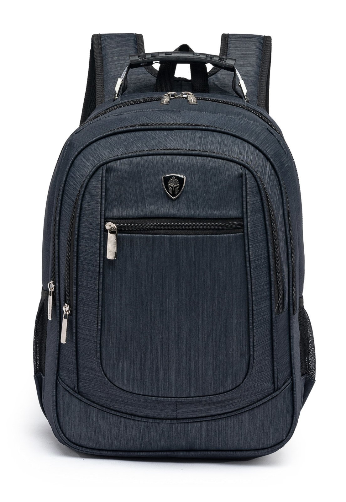 Mochila Executiva Manager Notebook Com Alta Resistência Azul 01 PRETO