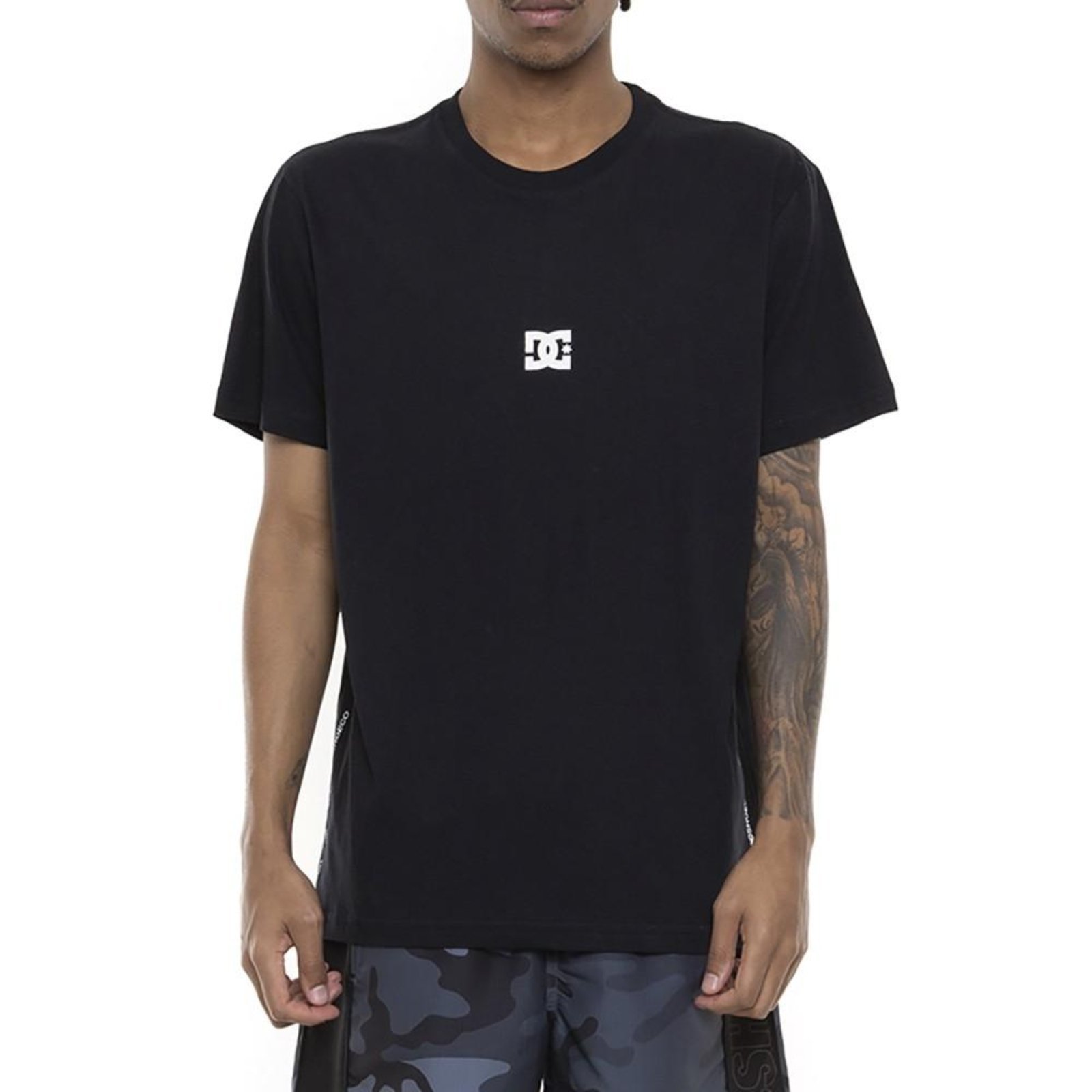 Camiseta DC Shoes Side By Saide SM23 Masculina Preto