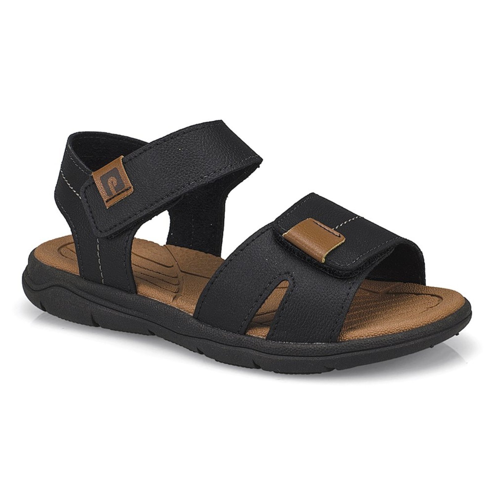 Vista 2 Infantil - Papete Masculina Papete Calce-Fácil Pequito preto Pequito preto