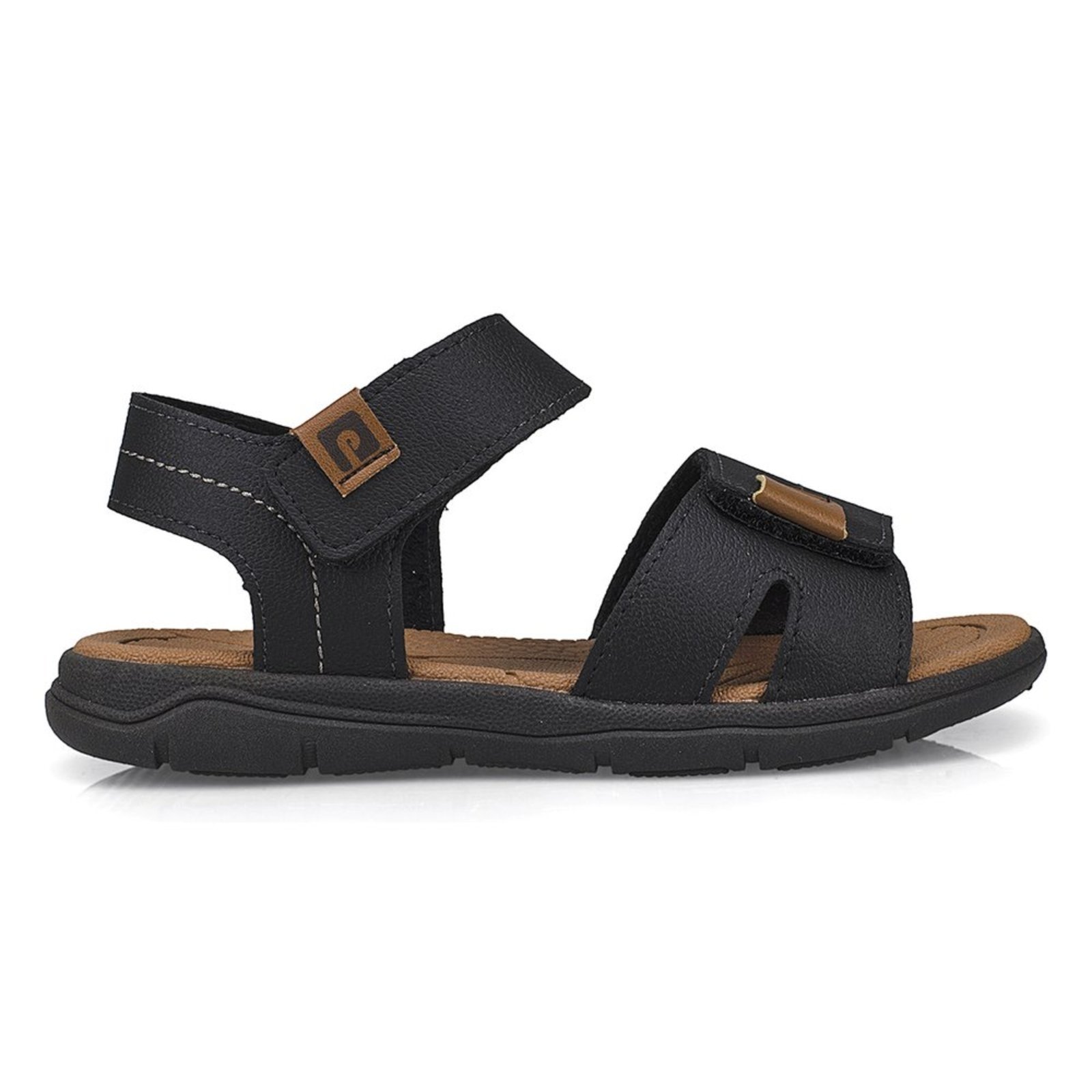 Vista 3 Infantil - Papete Masculina Papete Calce-Fácil Pequito preto Pequito preto