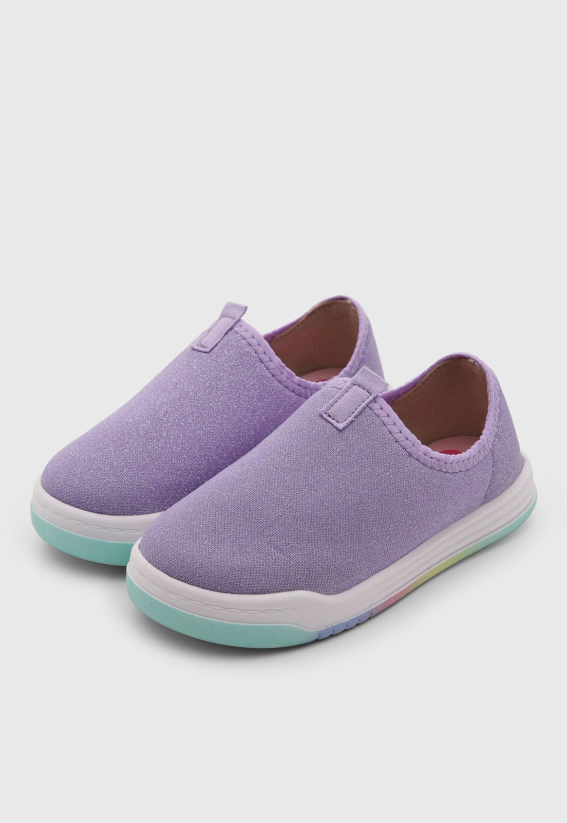 Infantil - Tênis Molekinha Slip On Lavanda