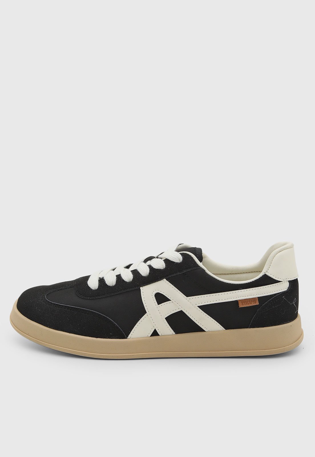 Tênis Feminino ANACAPRI Cano Baixo Preto