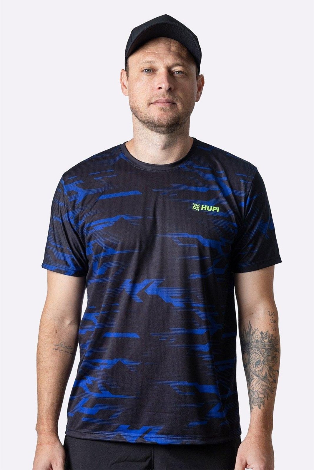 Camiseta Dry Fit HUPI Raw Masculina Preto