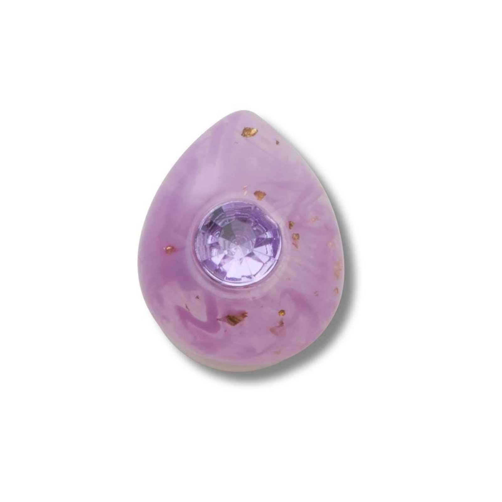Infantil - Jibbitz™ Pedra Tanzanita Mês Junho Único Branco