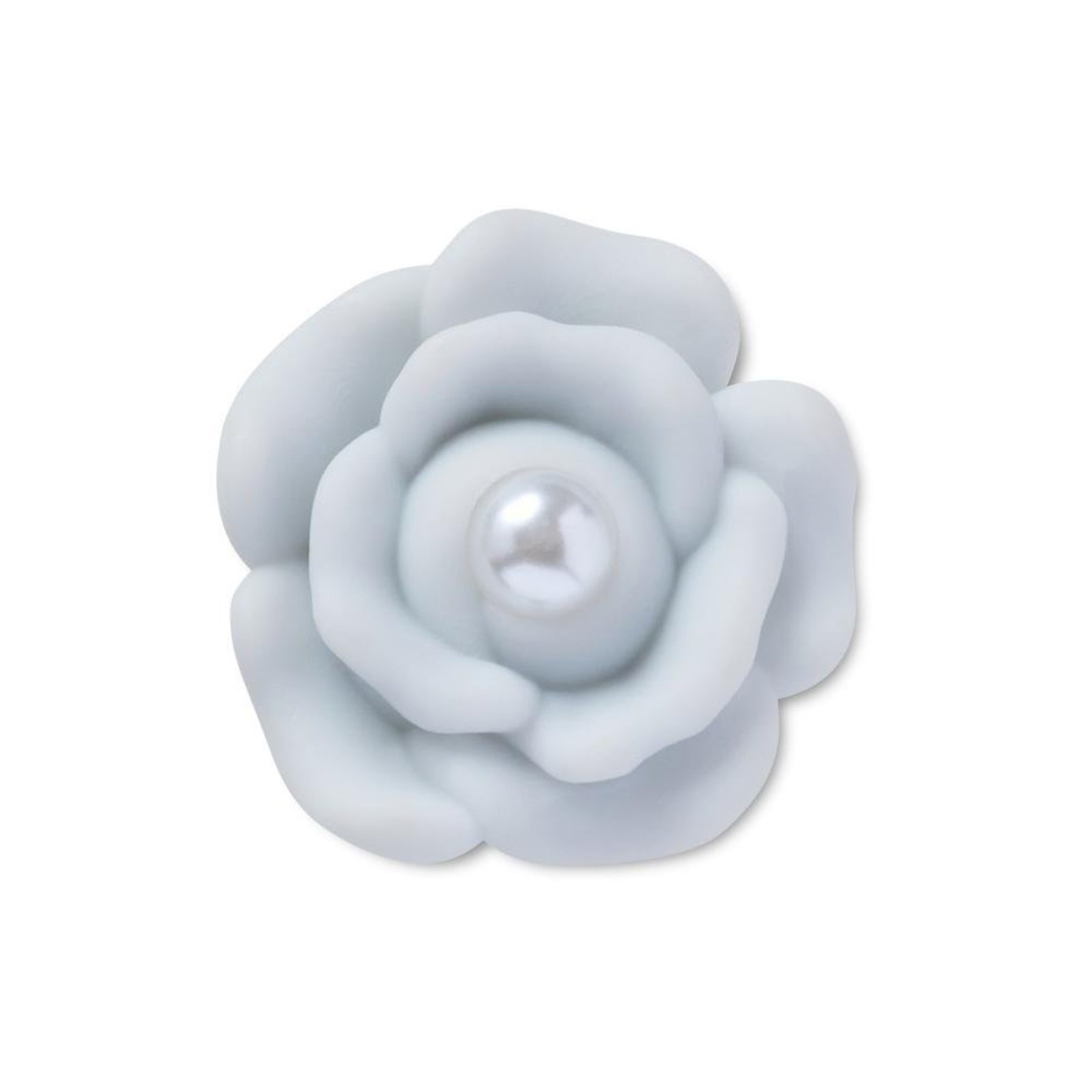 Infantil - Jibbitz™ Flor Com Pérola Único Branco