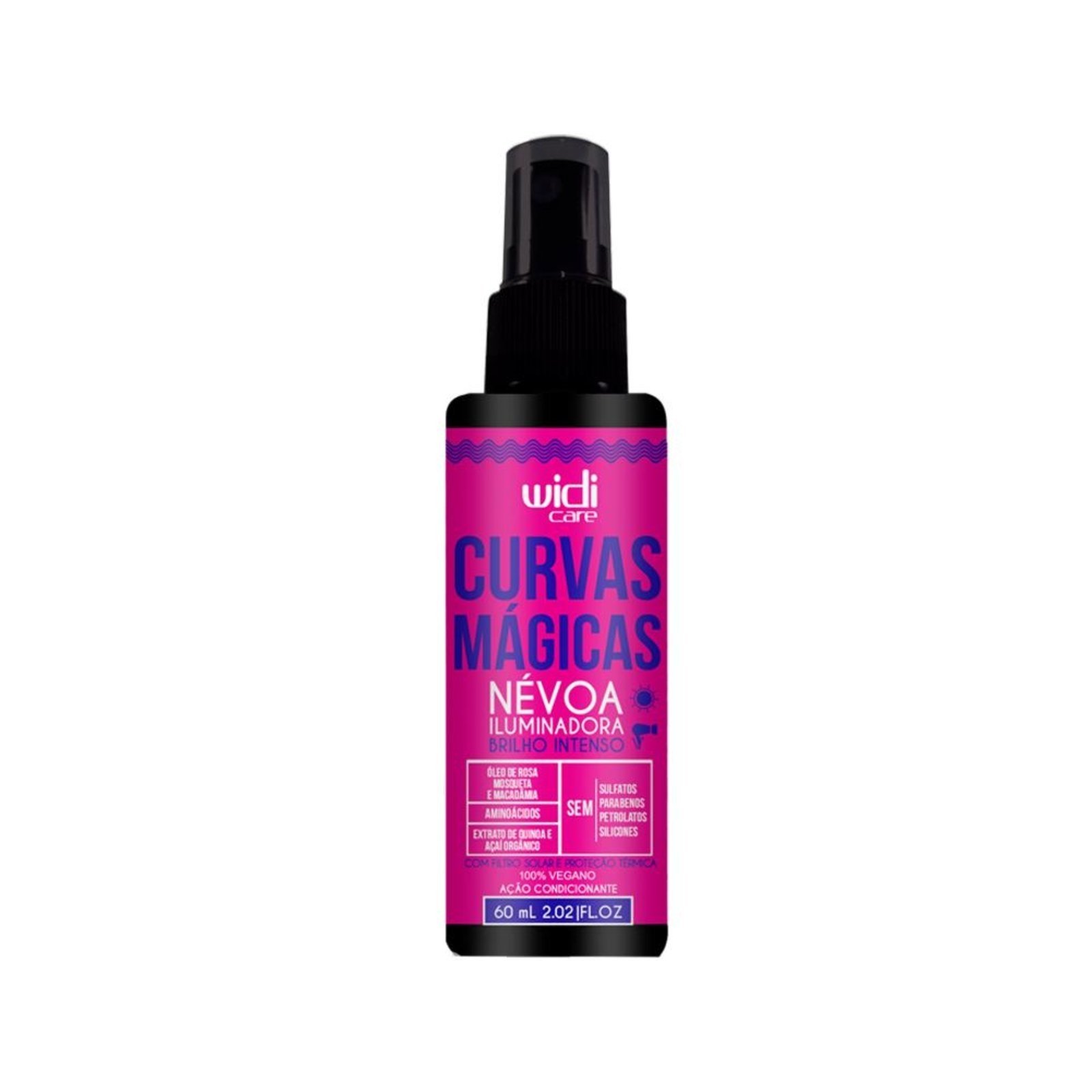 Vista 2 Widi Care Curvas Mágicas Finalizador 60Ml incolor Widi care incolor