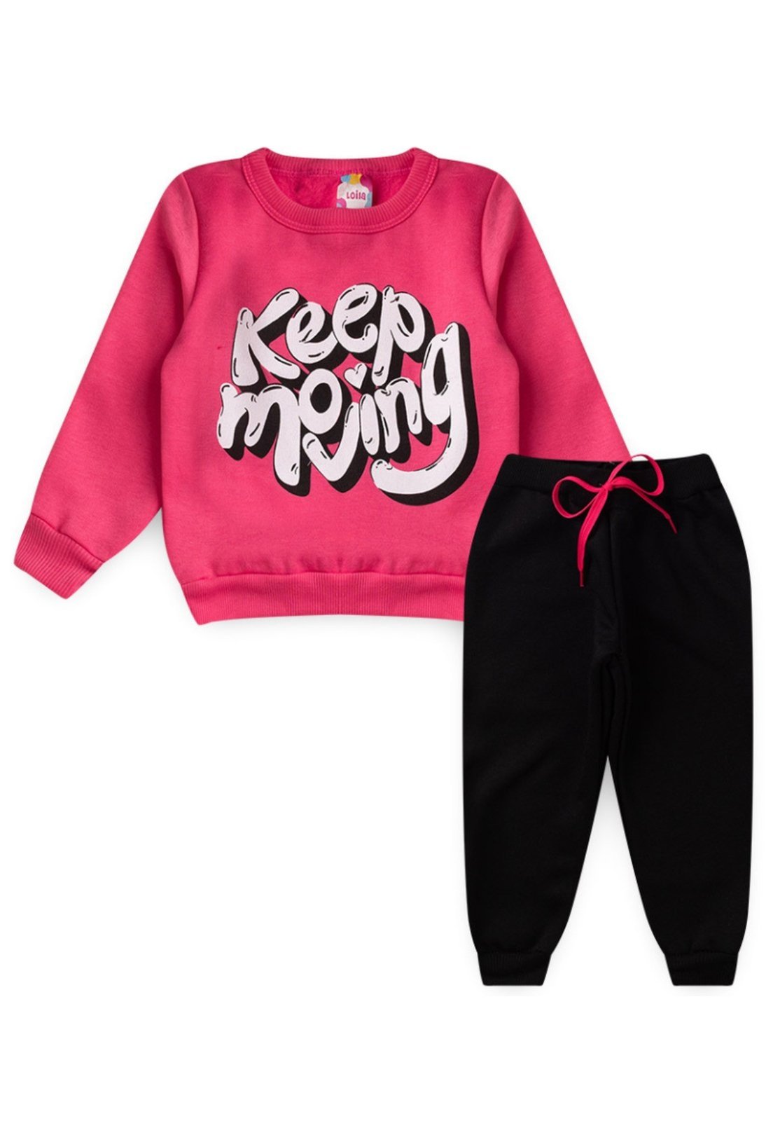 Infantil – Conjunto Moletom Keep Moving