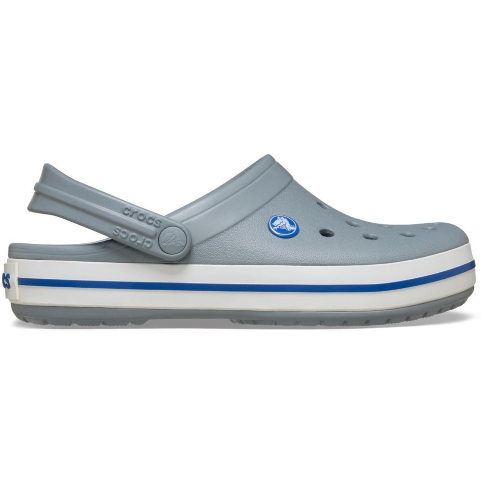 Sandália Crocs Crocband Clog Concrete Cinza