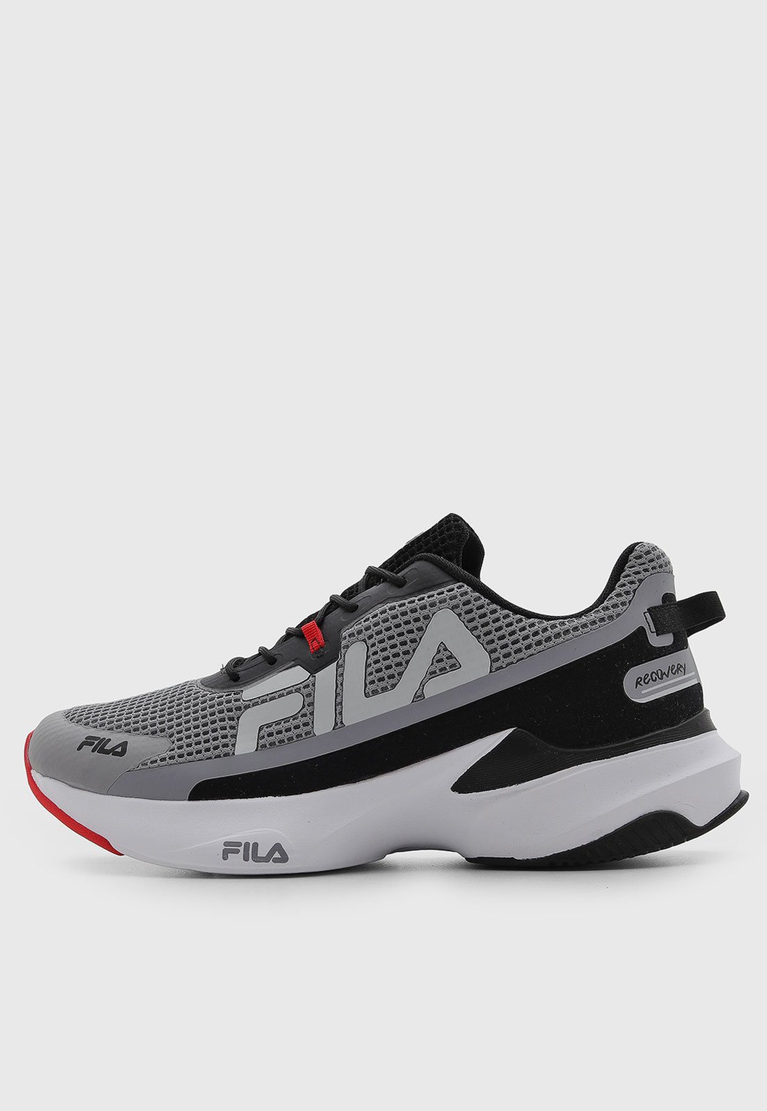 Tênis Masculino Fila Recovery Cinza