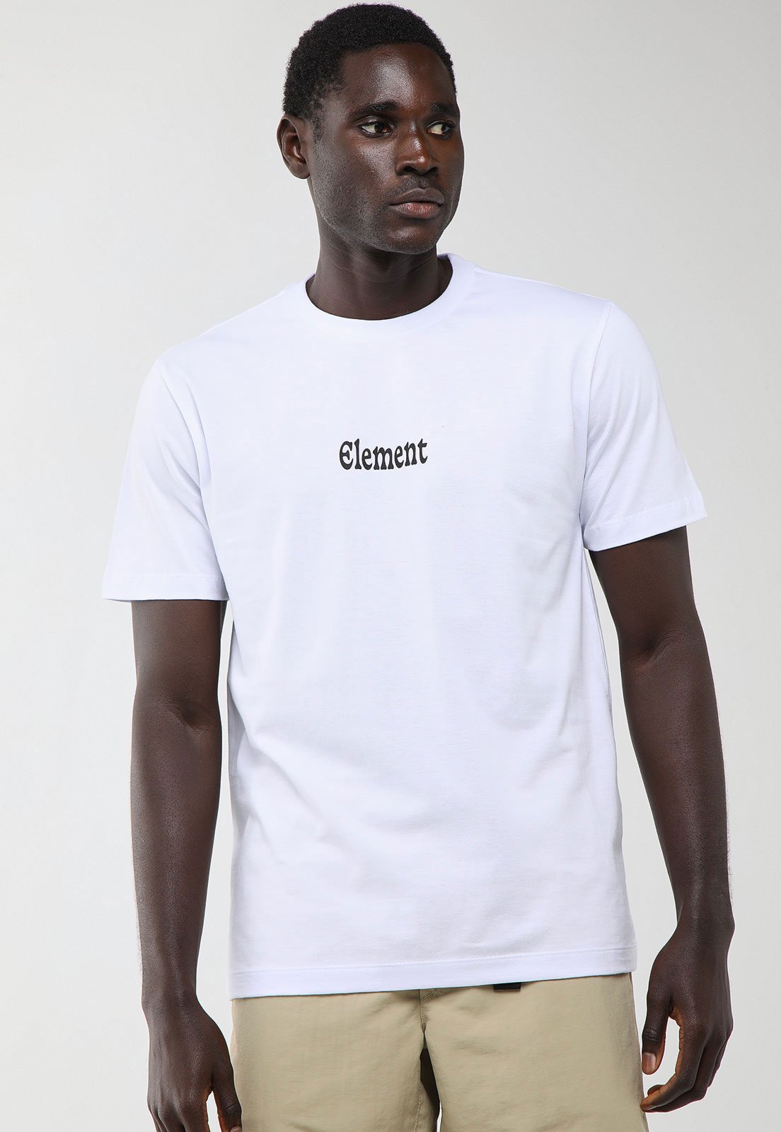 Camiseta Masculina Element Bad Doggie Branca