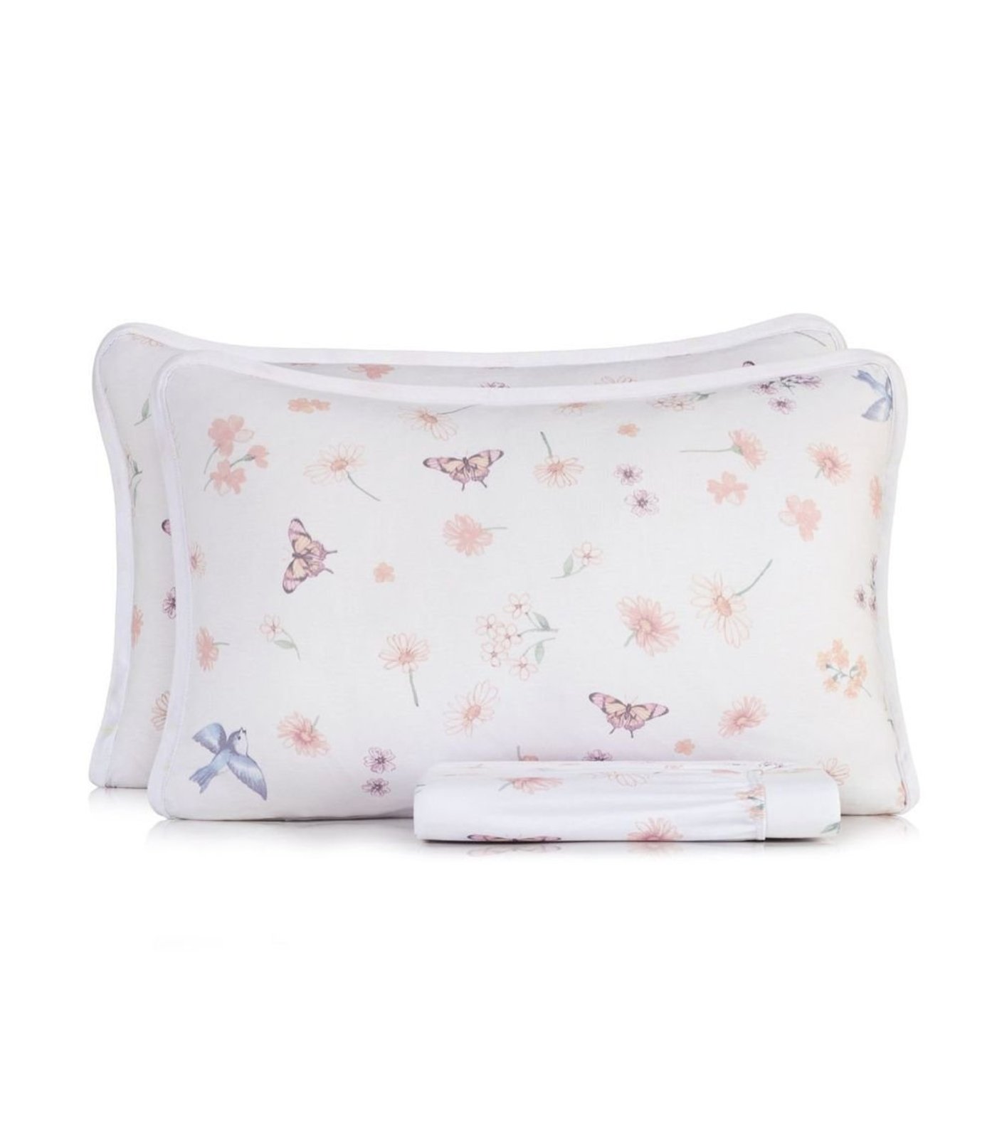 Jogo De Cama Simples Solteiro 2 Pçs Altenburg Rosa