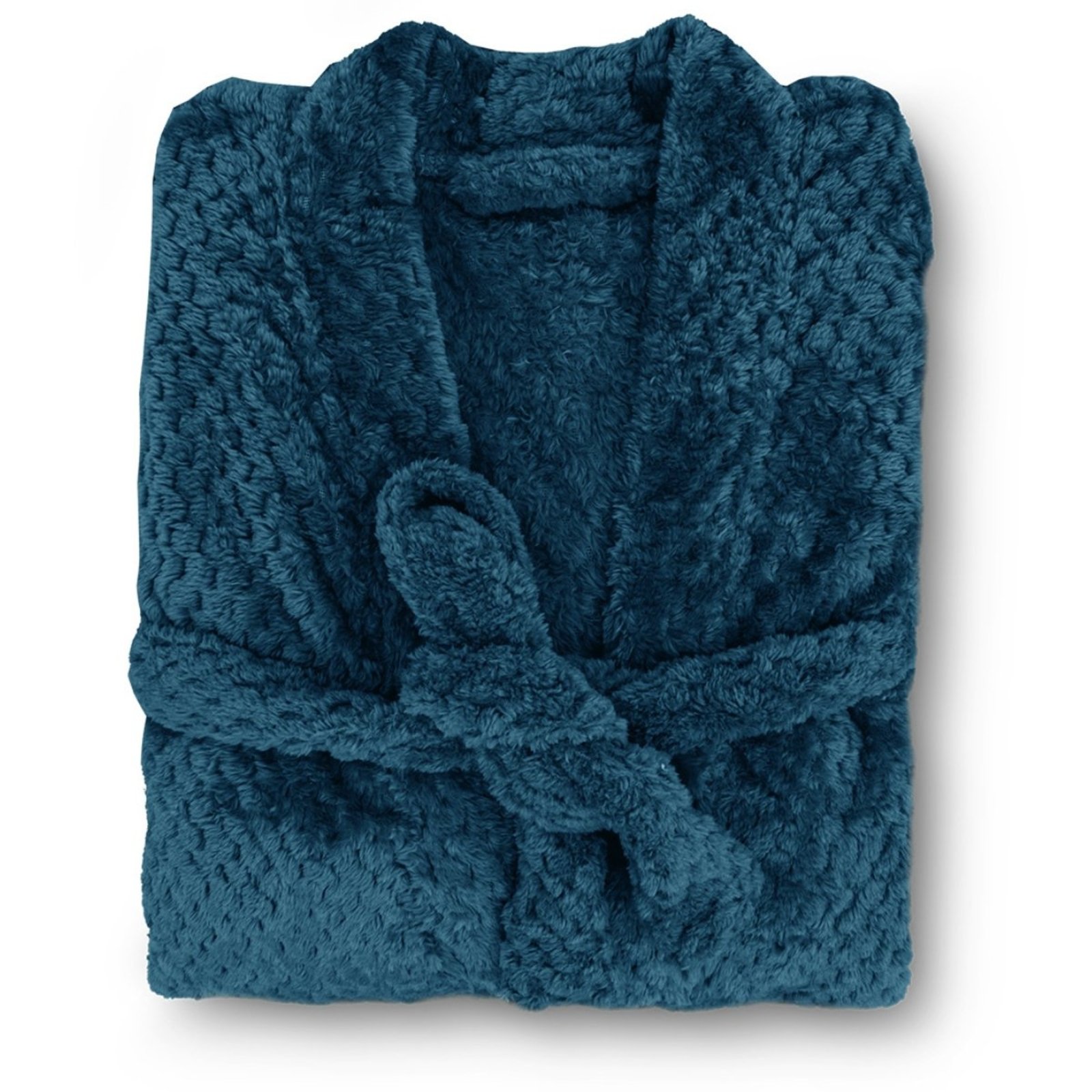 Roupão Adulto Microfibra Flannel Inverno Luxo Pollo Appel Azul Porto