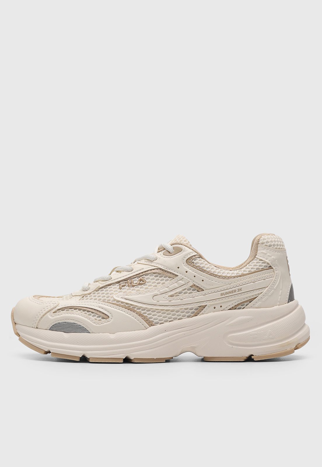 Tênis Fila Runner 2k Bege