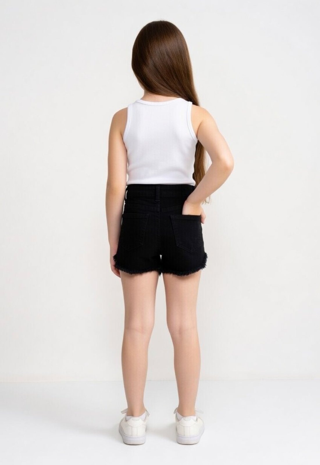 Vista 3 Short Jeans D Bell Outlet Fashion Classic preto D BELL OUTLET FASHION preto