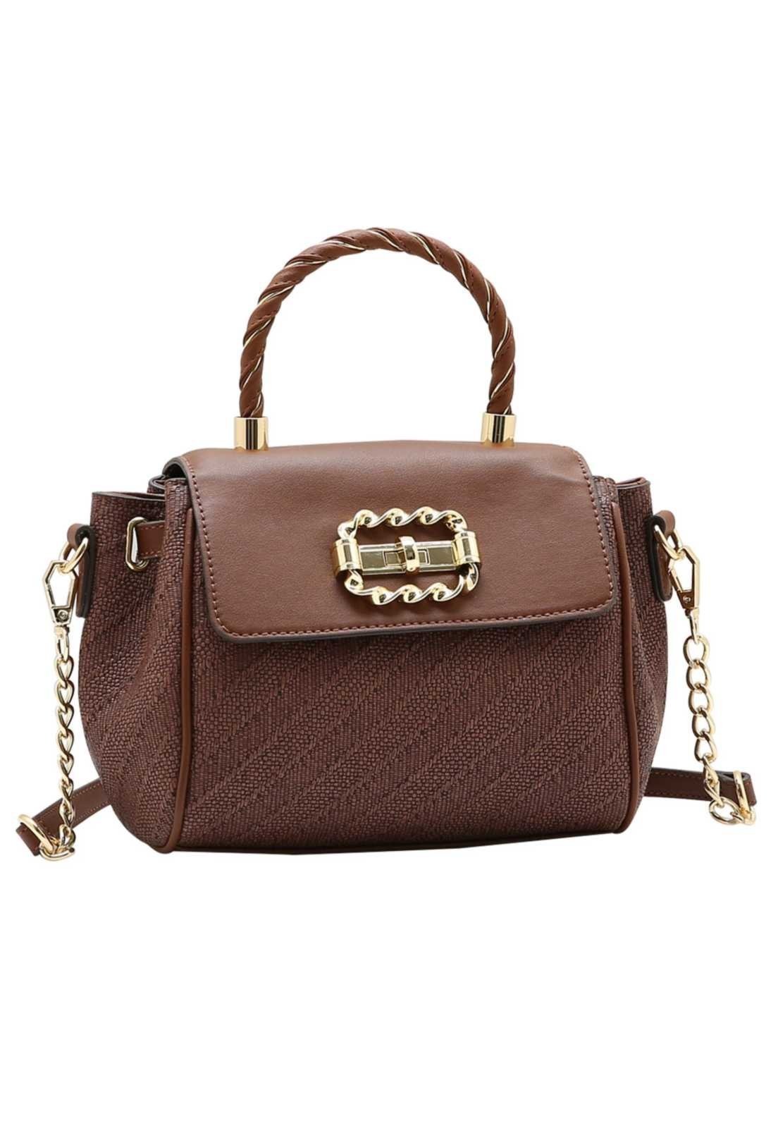 Bolsa Feminina Chenson Mão Deluxe 3485812 Café