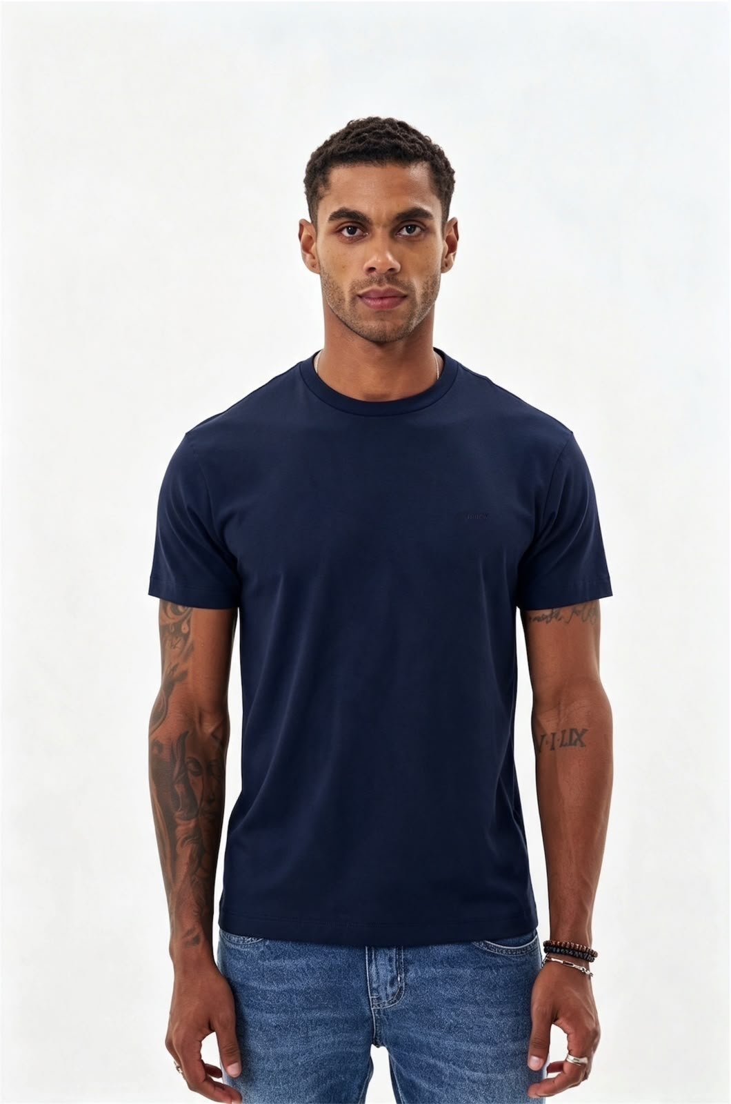 Camiseta Masculina Básica Triton Azul Olympic