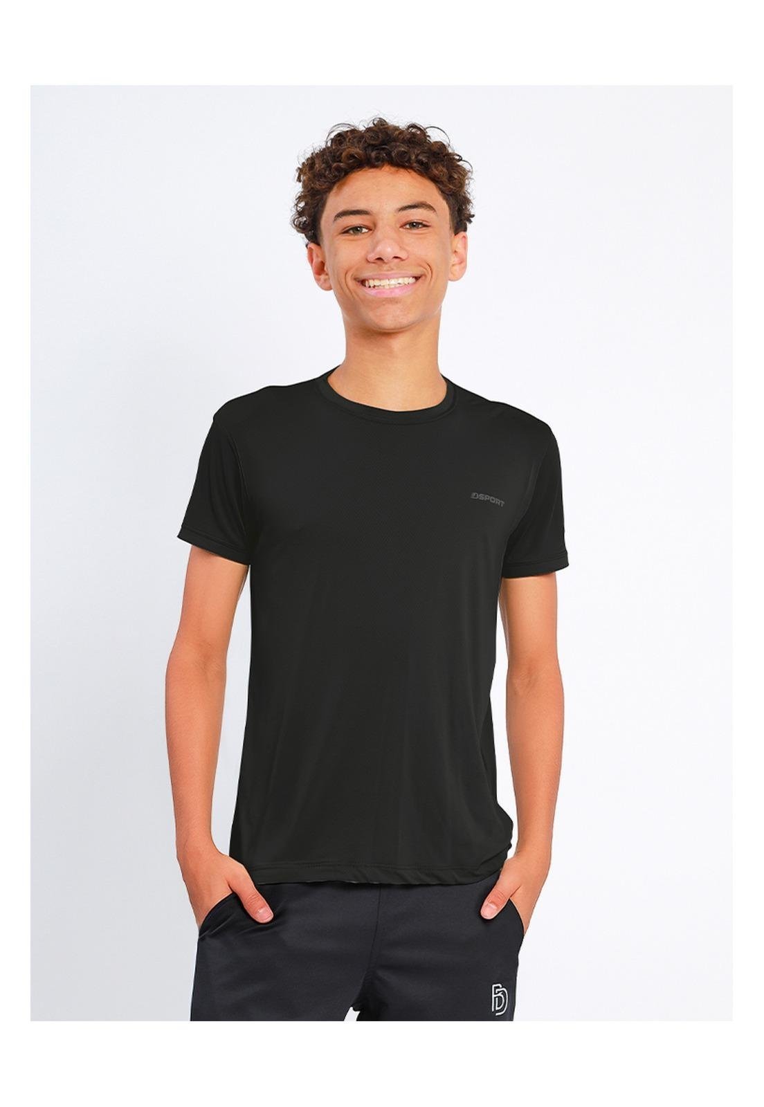 Infantil - Camiseta Basic Preta Banana Danger 10 Preto