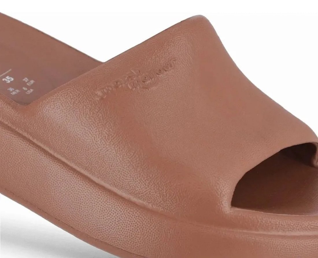 Vista 3 Chinelo Piccadilly Super Leve Marshmallow Nuvem Impacto Conforto Chocolate marrom Piccadilly marrom