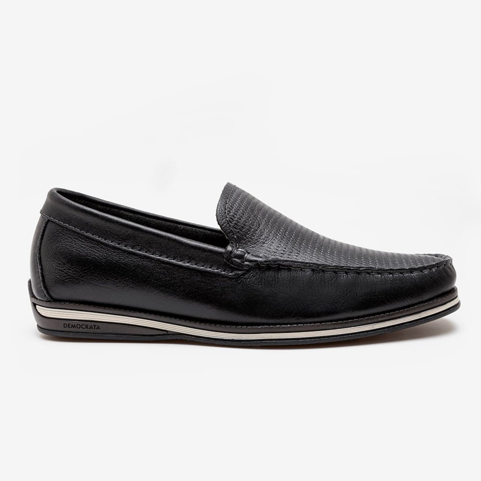 Mocassim Democrata Casual Preto