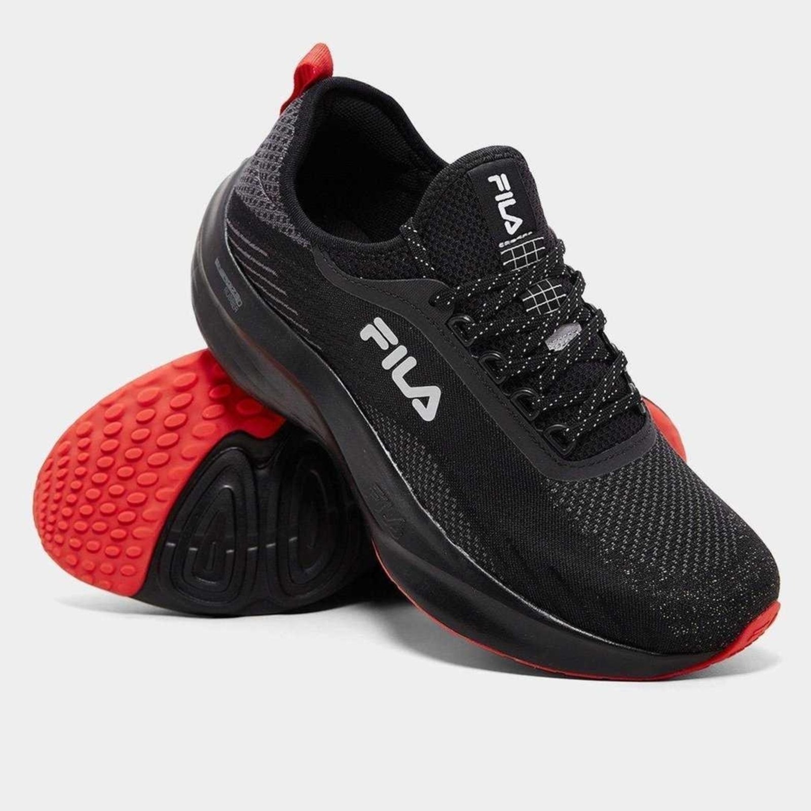 Vista 3 Tênis Masculino Fila Go Trainer 2 preto Fila preto