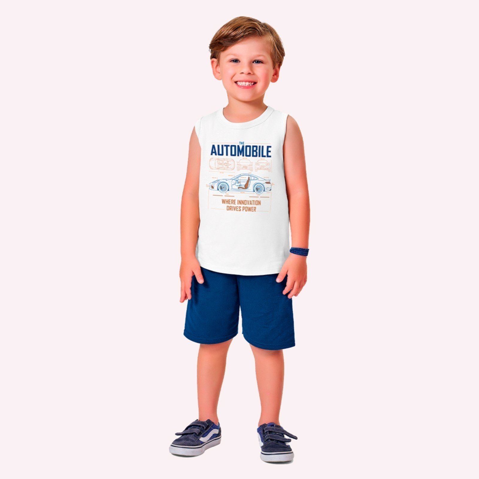 Infantil - Conjunto Menino Carro Kyly