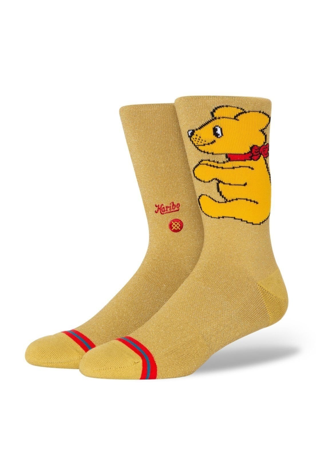 Meia Stance Collab Haribo Gummiebear Amarela