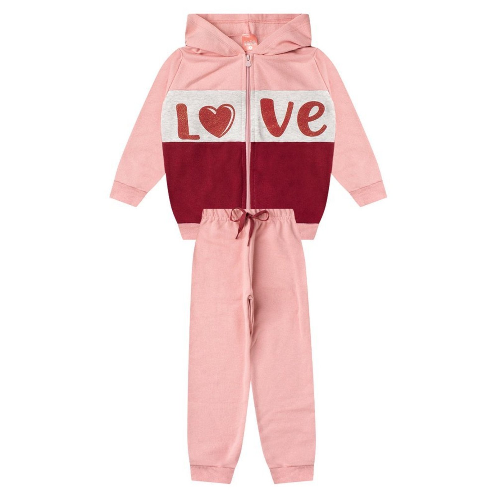 Infantil - Conjunto Inverno Menina Love Iaia