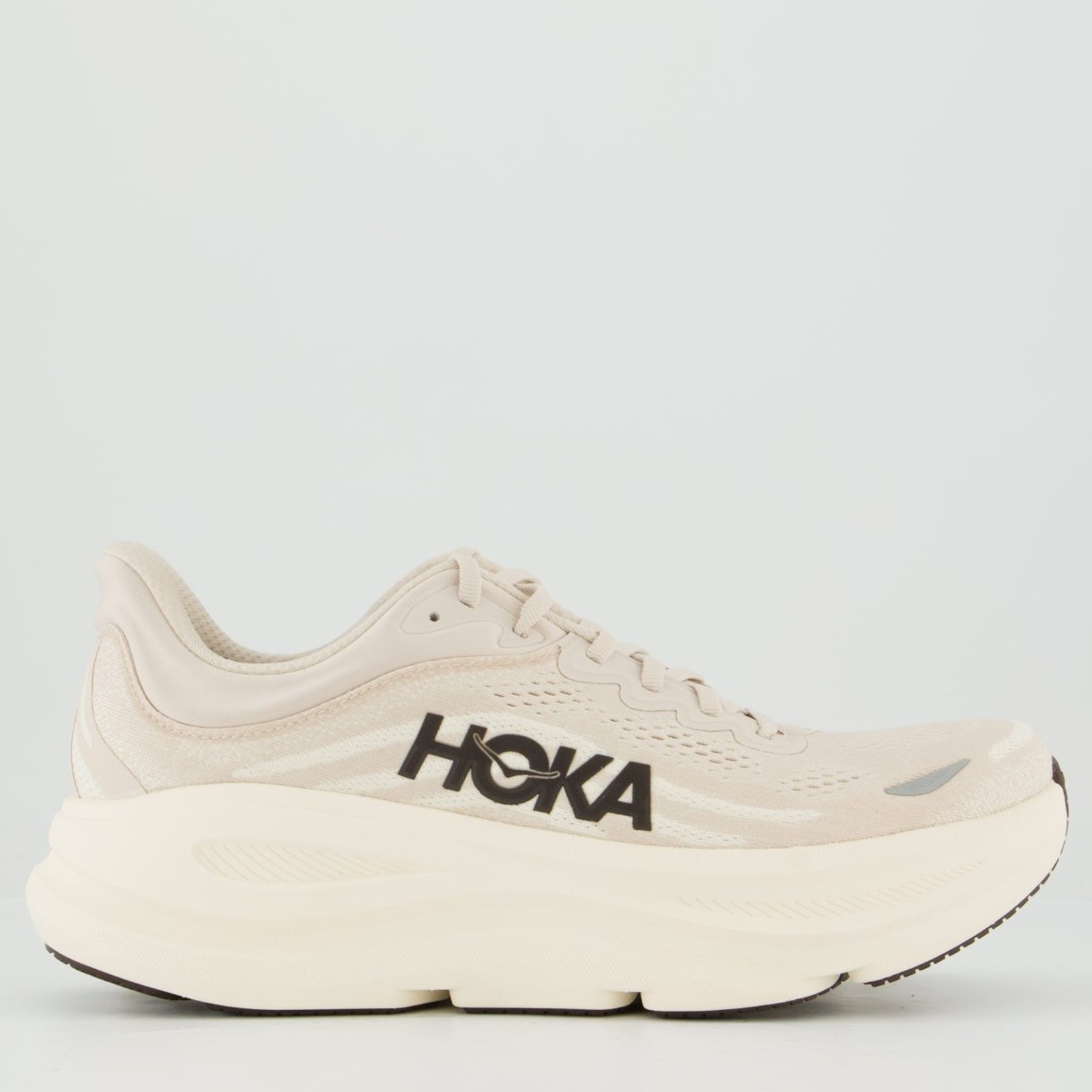 Tênis Hoka Bondi 9 Bege